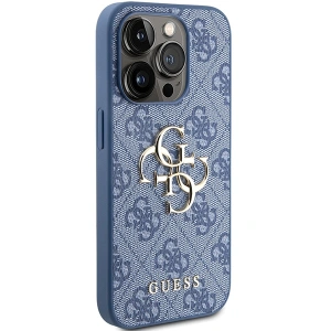 Etui Guess GUHCP15L4GMGBL Apple iPhone 15 Pro hardcase 4G Big Metal Logo niebieski/blue