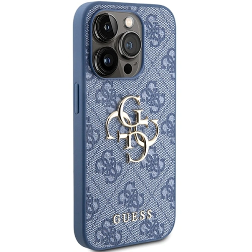 Kup Case Guess GUHCP15L4GMGBL Apple iPhone 15 Pro Hardcase 4G Big Metal Logo blau/blue - GUE3282 - {ean13} - Sklep Home Screen