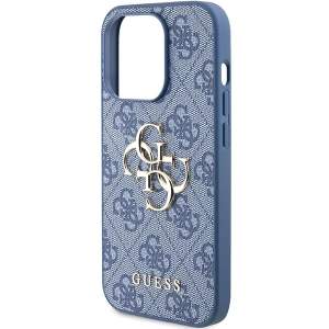 Etui Guess GUHCP15L4GMGBL Apple iPhone 15 Pro hardcase 4G Big Metal Logo niebieski/blue