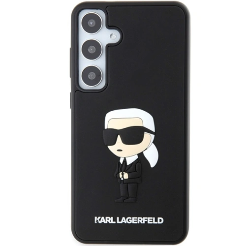 Kup Etui Karl Lagerfeld KLHCS24S3DRKINK Samsung Galaxy S24 hardcase 3D Rubber Ikonik černý/black - KLD1883 - {ean13} - Sklep Home Screen