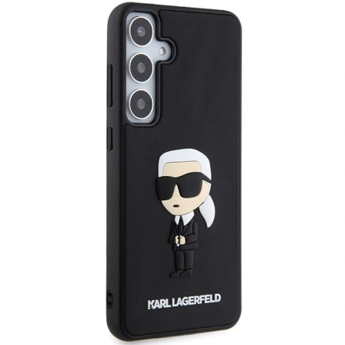 Kup Etui Karl Lagerfeld KLHCS24S3DRKINK Samsung Galaxy S24 hardcase 3D Rubber Ikonik černý/black - KLD1883 - {ean13} - Sklep Home Screen