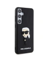 Buy Karl Lagerfeld KLHCS24S3DRKINK Samsung Galaxy S24 hardcase 3D Rubber Ikonik black - KLD1883 - {ean13} - Home Screen Store Europe