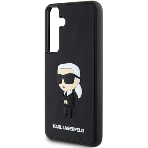 Kup Etui Karl Lagerfeld KLHCS24S3DRKINK Samsung Galaxy S24 hardcase 3D Rubber Ikonik černý/black - KLD1883 - {ean13} - Sklep Home Screen