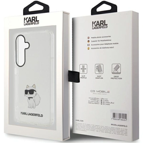 Kup Etui Karl Lagerfeld KLHCS24SHNCHTCT Samsung Galaxy S24 hardcase IML Choupette transparent - KLD1885 - {ean13} - Sklep Home Screen