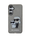 Kup Etui Karl Lagerfeld KLHCS24SHNKCTGK Samsung Galaxy S24 hardcase Glitter Karl&Choupette czarny/black - KLD1886 - {ean13} - Sklep Home Screen