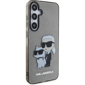 Kup Etui Karl Lagerfeld KLHCS24SHNKCTGK Samsung Galaxy S24 hardcase Glitter Karl&Choupette czarny/black - KLD1886 - {ean13} - Sklep Home Screen