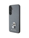 Kup Etui Karl Lagerfeld KLHCS24SPSAKCMPG Samsung Galaxy S24 hardcase Saffiano Karl & Choupette Metal Pin šedá/grey - KLD1887 - {ean13} - Sklep Home Screen