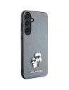 Kup Etui Karl Lagerfeld KLHCS24SPSAKCMPG Samsung Galaxy S24 hardcase Saffiano Karl & Choupette Metal Pin šedá/grey - KLD1887 - {ean13} - Sklep Home Screen