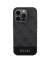 Kup Case Guess GUHCP15LG4GLGR Apple iPhone 15 Pro Hardcase 4G Stripe Collection grau/grey - GUE3285 - {ean13} - Sklep Home Screen
