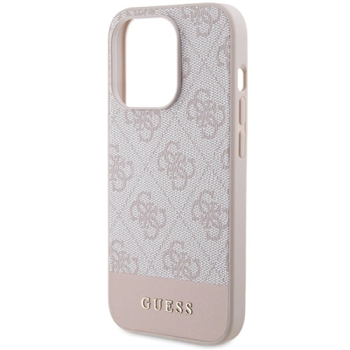Kup Etui Guess GUHCP15LG4GLPI Apple iPhone 15 Pro hardcase 4G Stripe Collection rózsaszín/pink - GUE3286 - {ean13} - Sklep Home Screen