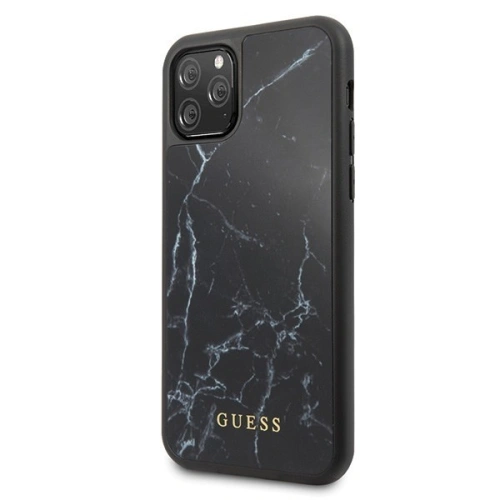 Kup Etui Guess GUHCN58HYMABK Apple iPhone 11 Pro czarny /black Marble - GUE157BLK - {ean13} - Sklep Home Screen