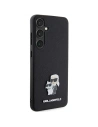 Kup Case Karl Lagerfeld KLHCS24SPSAKCMPK Samsung Galaxy S24 hardcase Saffiano Karl & Choupette Metal Pin schwarz/black - KLD1888 - {ean13} - Sklep Home Screen