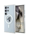 Karl Lagerfeld KLHMS24LHGKCNOT Samsung Galaxy S24 Ultra hardcase IML Karl&Choupette MagSafe transparent