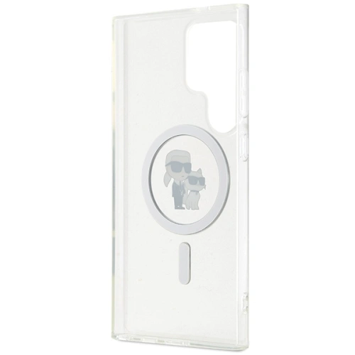 Buy Karl Lagerfeld KLHMS24LHGKCNOT Samsung Galaxy S24 Ultra hardcase IML Karl&Choupette MagSafe transparent - KLD1889 - {ean13} - Home Screen Store Europe