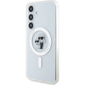 Kup Case Karl Lagerfeld KLHMS24SHGKCNOT Samsung Galaxy S24 Hardcase IML Karl&Choupette MagSafe transparent - KLD1891 - {ean13} - Sklep Home Screen