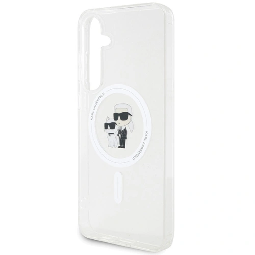 Kup Etui Karl Lagerfeld KLHMS24SHGKCNOT Samsung Galaxy S24 hardcase IML Karl&Choupette MagSafe transparent - KLD1891 - {ean13} - Sklep Home Screen