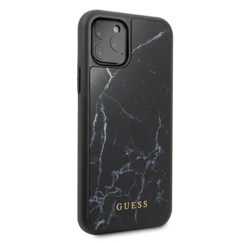 Kup Etui Guess GUHCN58HYMABK Apple iPhone 11 Pro czarny /black Marble - GUE157BLK - {ean13} - Sklep Home Screen