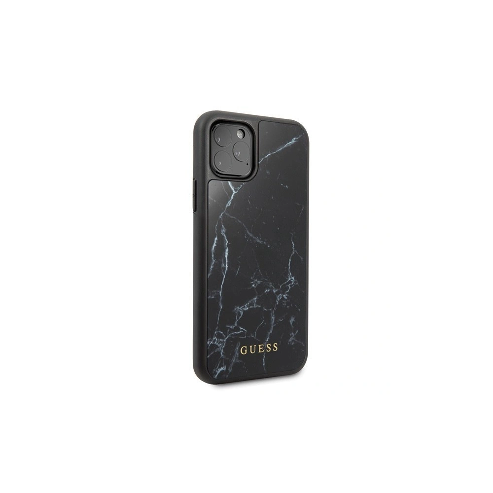 Etui Guess GUHCN58HYMABK Apple iPhone 11 Pro czarny /black Marble