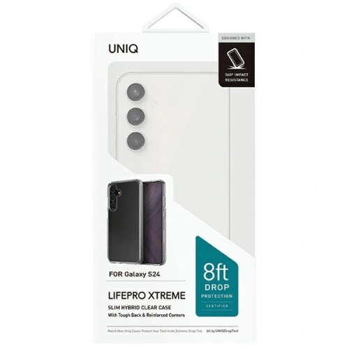 Kup Case UNIQ LifePro Xtreme Samsung Galaxy S24 transparent/kristallklar - UNIQ1100 - {ean13} - Sklep Home Screen