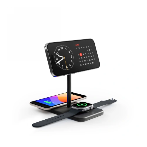 Kup Vezeték nélküli töltő 3w1 Twelve South HiRise 3 Deluxe MagSafe 15W - TSH63 - {ean13} - Sklep Home Screen