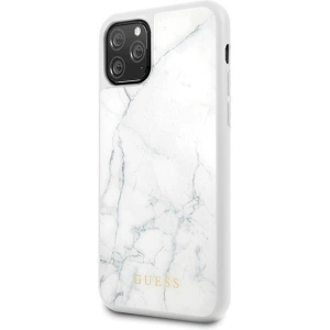Kup Etui Guess GUHCN58HYMAWH Apple iPhone 11 Pro biały/white Marble - GUE158WHT - {ean13} - Sklep Home Screen
