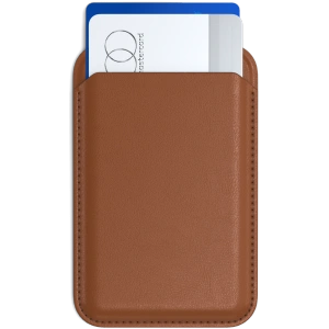 Kup Podstavec Satechi Vegan-Leather Wallet Stand pro Apple iPhone MagSafe hnědý - STH100 - {ean13} - Sklep Home Screen