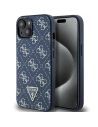 Guess GUHCP15MPG4GPB Apple iPhone 15 Plus / 14 Plus hardcase 4G Triangle Metal Logo blue