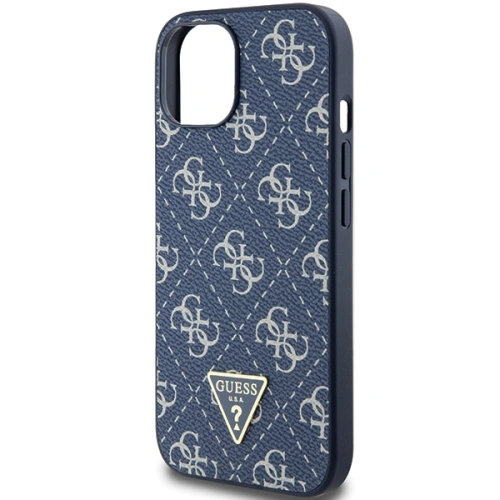 Buy Guess GUHCP15MPG4GPB Apple iPhone 15 Plus / 14 Plus hardcase 4G Triangle Metal Logo blue - GUE3290 - {ean13} - Home Screen Store Europe