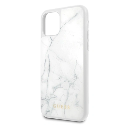 Kup Etui Guess GUHCN58HYMAWH Apple iPhone 11 Pro bílý/bílá mramor - GUE158WHT - {ean13} - Sklep Home Screen