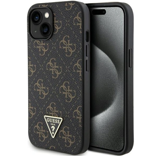 Kup Etui Guess GUHCP15MPG4GPK Apple iPhone 15 Plus / 14 Plus hardcase 4G Triangle Metal Logo czarny/black - GUE3291 - {ean13} - Sklep Home Screen
