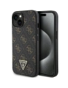 Guess GUHCP15MPG4GPK Apple iPhone 15 Plus / 14 Plus hardcase 4G Triangle Metal Logo black