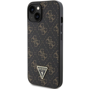 Etui Guess GUHCP15MPG4GPK Apple iPhone 15 Plus / 14 Plus hardcase 4G Triangle Metal Logo czarny/black