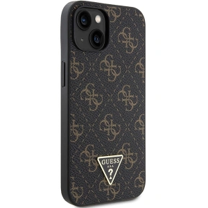 Etui Guess GUHCP15MPG4GPK Apple iPhone 15 Plus / 14 Plus hardcase 4G Triangle Metal Logo czarny/black