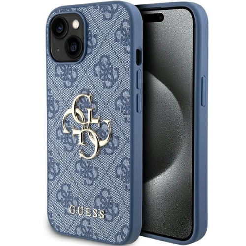 Kup Etui Guess GUHCP15S4GMGBL Apple iPhone 15 / 14 / 13 hardcase 4G Big Metal Logo kék/blue - GUE3292 - {ean13} - Sklep Home Screen