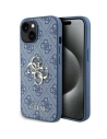 Etui Guess GUHCP15S4GMGBL Apple iPhone 15 / 14 / 13 hardcase 4G Big Metal Logo modrý/blue