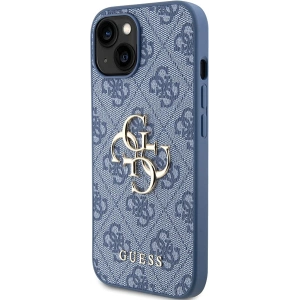 Buy Guess GUHCP15S4GMGBL Apple iPhone 15 / 14 / 13 hardcase 4G Big Metal Logo blue - GUE3292 - {ean13} - Home Screen Store Europe