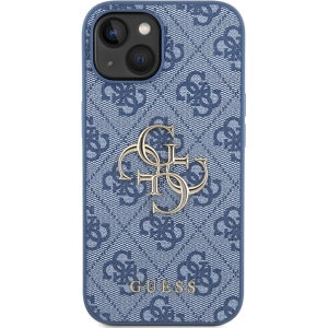 Buy Guess GUHCP15S4GMGBL Apple iPhone 15 / 14 / 13 hardcase 4G Big Metal Logo blue - GUE3292 - {ean13} - Home Screen Store Europe