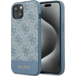 Kup Etui Guess GUHCP15SG4GLBL Apple iPhone 15 / 14 / 13 hardcase 4G Stripe Collection modrý/blue - GUE3293 - {ean13} - Sklep Home Screen