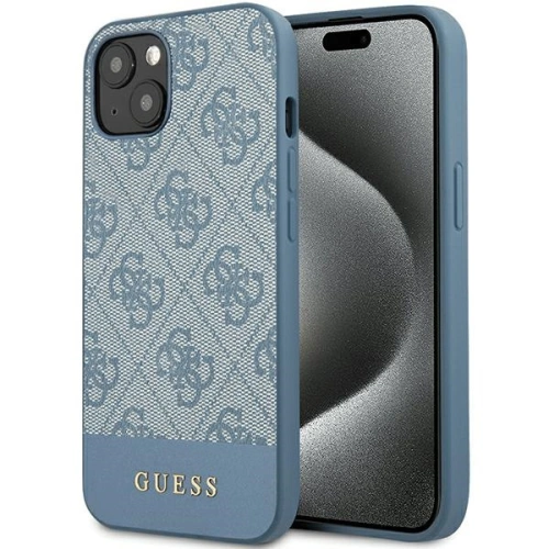 Kup Etui Guess GUHCP15SG4GLBL Apple iPhone 15 / 14 / 13 hardcase 4G Stripe Collection kék/blue - GUE3293 - {ean13} - Sklep Home Screen