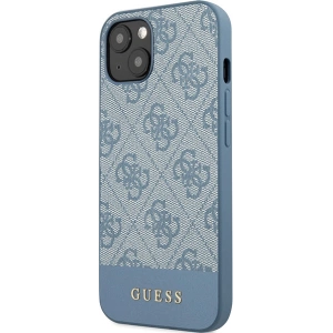 Buy Guess GUHCP15SG4GLBL Apple iPhone 15 / 14 / 13 hardcase 4G Stripe Collection blue - GUE3293 - {ean13} - Home Screen Store Europe