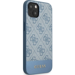 Buy Guess GUHCP15SG4GLBL Apple iPhone 15 / 14 / 13 hardcase 4G Stripe Collection blue - GUE3293 - {ean13} - Home Screen Store Europe