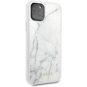 Kup Etui Guess GUHCN58HYMAWH Apple iPhone 11 Pro biały/white Marble - GUE158WHT - {ean13} - Sklep Home Screen