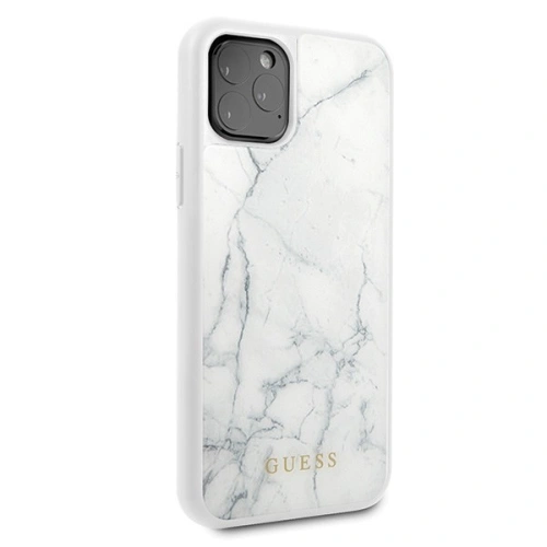 Kup Etui Guess GUHCN58HYMAWH Apple iPhone 11 Pro bílý/bílá mramor - GUE158WHT - {ean13} - Sklep Home Screen