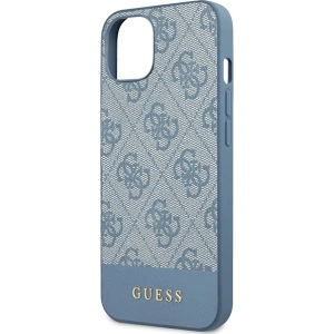 Buy Guess GUHCP15SG4GLBL Apple iPhone 15 / 14 / 13 hardcase 4G Stripe Collection blue - GUE3293 - {ean13} - Home Screen Store Europe