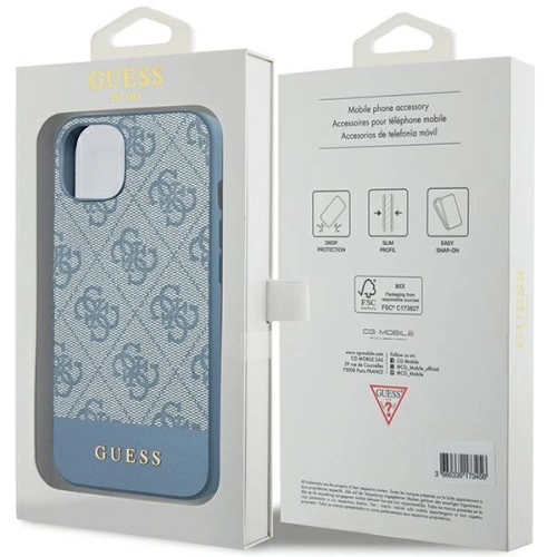 Kup Etui Guess GUHCP15SG4GLBL Apple iPhone 15 / 14 / 13 hardcase 4G Stripe Collection niebieski/blue - GUE3293 - {ean13} - Sklep Home Screen