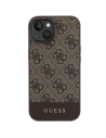 Kup Etui Guess GUHCP15SG4GLBR Apple iPhone 15 / 14 / 13 hardcase 4G Stripe Collection brązowy/brown - GUE3294 - {ean13} - Sklep Home Screen