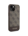 Kup Etui Guess GUHCP15SG4GLBR Apple iPhone 15 / 14 / 13 hardcase 4G Stripe Collection brązowy/brown - GUE3294 - {ean13} - Sklep Home Screen