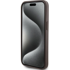 Buy Guess GUHCP15SG4GLBR Apple iPhone 15 / 14 / 13 hardcase 4G Stripe Collection brown - GUE3294 - {ean13} - Home Screen Store Europe