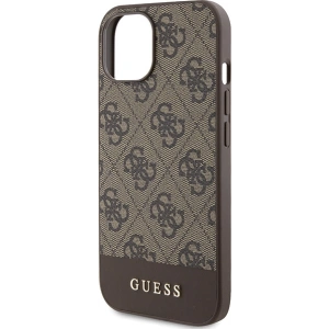 Buy Guess GUHCP15SG4GLBR Apple iPhone 15 / 14 / 13 hardcase 4G Stripe Collection brown - GUE3294 - {ean13} - Home Screen Store Europe