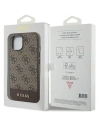 Buy Guess GUHCP15SG4GLBR Apple iPhone 15 / 14 / 13 hardcase 4G Stripe Collection brown - GUE3294 - {ean13} - Home Screen Store Europe